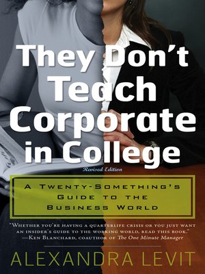 cover image of They Don't Teach Corporate in College